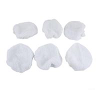 Wool Buffing For Pads Set of Six Perfectly Fits Most Electric Car Polishers, Great for Finishing Touches