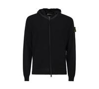 Wool Cardigan With Nylon Hood - male - Premiata - Zip-throughs - Black - M - Sweatshirts & Hoodies M