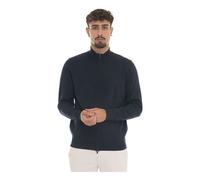 Wool Cardigan with Zip Lock - male - Hugo - Cardigans - Blue - M - Knitwear M