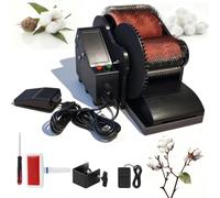 Wool Carding Machine Drum Carder,with Brush & Awl, Adjustable Combing Speed,Fast Color Mixing,for Carding Wool Fibers and Making Felt Projects