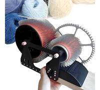 Wool Carding Machine, Manual Drum Carder for DIY Crafts, Wooden Wool Blending Board for Carding Wool Fibers and Making Felt Projects