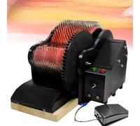 Wool Carding Machine with Foot Pedal, Adjustable Speed, 56rpm | Wool Carding Machine with Foot Pedal - Adjustable Speed for Easy Combing and Blending of Wool Fibers at Home