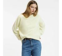 Wool/Cashmere Jumper, Made in France Chartreuse Yellow