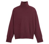 Wool/Cashmere Jumper, Made in France Dark Red
