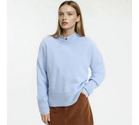 Wool/Cashmere Jumper, Made in France Pastel Blue