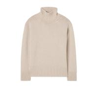 Wool Cashmere Turtleneck - female - Róhe - Turtlenecks - Beige - L - Knitwear L