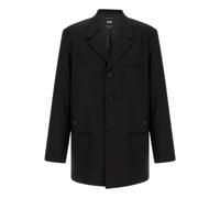 Wool Chore Coat - male - Y-3 - Light Jackets - Black - L - Jackets L