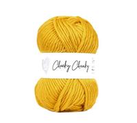Wool Couture Cheeky Super Chunky Yarn - Super Soft 100% Merino Wool for Knitting, Crochet, Amigurumi & Craft Projects - Mustard, 100g Ball - 1-Pack