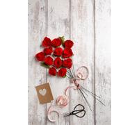 Wool Couture Dozen Red Roses Felt Kit - Valentines Wool Couture Red