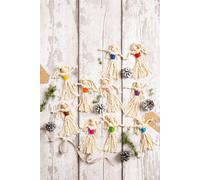 Wool Couture Little Fairies Macrame Kit Wool Couture Multicolor