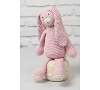 Wool Couture Mabel Bunny Knitting Kit in Pale Pink Wool Couture Pale Pink