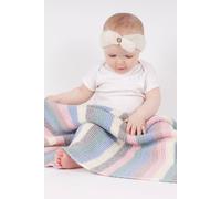 Wool Couture Stripy Blanket Knitting Kit - Beginner Basics Wool Couture Multicolor