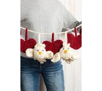 Wool Couture Valentine's Garland Knitting Kit Wool Couture Multicolor