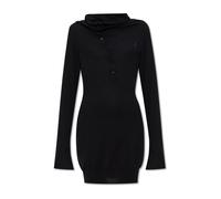 Wool dress - female - The Attico - Knitted Dresses - Black - M - Dresses M