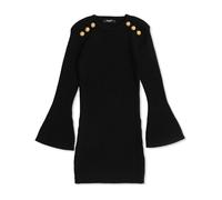 Wool dress - unisex - Balmain - Dresses - Black - 13 Y - Kids 13 Y