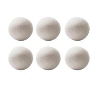 Wool Dryer Balls Laundry Reusable - Drying Fabric Softener Set of 6 | Dryer Balls Laundry Reusable Reduce Clothing Wrinkles, Drying Clothes Faster