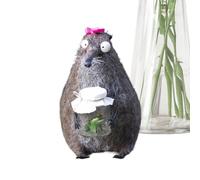 Wool Felt Familiars, Felt Dolls, Felts Animals, Quirky Craft Companions, Quirky Felts Dolls with Big Eyes, And Figurines of Big-Eyed Cats and Possums