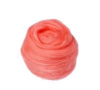 Wool Felt Fibre Soft Roving Wool Fibre DIY Craft Needle Felting Materials Tool for Beginner for DIY Crafts(S12,10g)