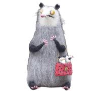 Wool Felt Kitten, Doll Ornament Collectible, Sturdy Device with Compact Design, Animal Gear with Sturdy Frame, Toy Equipment, Handy Solution for Dorm Shelf Dashboard Desk Couch Bed Sofa Lovers Pet