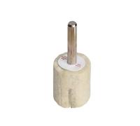 Wool Felt Polishing Buffing Wheel Grinding Head 6mm Shank 20-80mm Pad Metals Rotary Tools Wheels Tool Drill Electric Grinder(25mm 1pc)