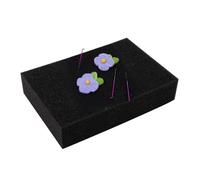 Wool Felting Mat - Needle Felt Pad Black Sponge Pad, Needle Felting Supplies, Durable Soft Knitting Wool Tool, Lightweight Convenient | for Home Dorm Apartment Crafting Sewing DIY Projects