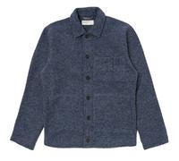 Wool Fleece Uniform Jacket - Slate Blue L