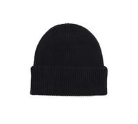 Wool hat Colorful Standard Merino deep black Noir TU