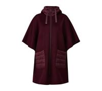 Wool Hooded Cape with Patch Pockets for Women COMMA XS