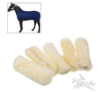 Wool Horse Head Protection Horse Rope Halter Fleece Pads for Horse Training Protection Relief Decor Winter Warm