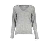 Wool Jumper - female - U.S. Polo Assn. - V-neck Knitwear - Gray - L - Knitwear L