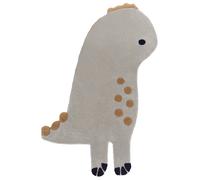 Kids Rug DINO Grey 100 x 160 cm Wool