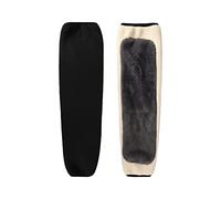 Wool Leg Warmers for Women Men Thick Cashmere Lining Knee Braces for Arthritis Winter Warm Leg Warmers Knee Support Leggings Leg Sleeves Thermal Windproof Long Knee Warmers for Ski Cycling Running