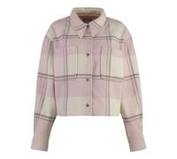 Wool Overshirt with Motif Back Logo - female - Canada Goose - Light Jackets - Pink - XS - Jackets XS
