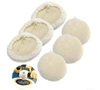 Wool Padding Collection Pack A Total of 612 Pieces Crafted for Ultimate Vehicle Finish (12PCS)