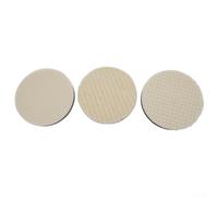 Wool Polishing Pads Set Car Buffing Pads Waxing Discs 3 4 5 6 7 Inch for Auto Detailing Electric Pneumatic Polisher Machine White(5inch)
