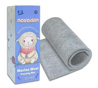 Wool Pressing Mat for Quilting 100% New Zealand Wool Ironing Pad for Quilters | Iron Board Quilting Supplies (22x60 Inch)