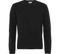 Wool round neck sweater Colorful Standard Classic Merino deep black Noir 2XL