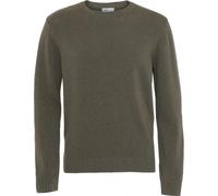 Wool round neck sweater Colorful Standard Classic Merino dusty olive Vert XL