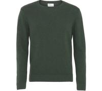 Wool round neck sweater Colorful Standard Classic Merino emerald green Vert L