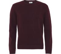 Wool round neck sweater Colorful Standard Classic Merino oxblood red Rouge M