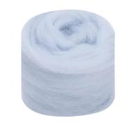 Wool Roving Needle Felting Blue Colors Wool Felting Fibre Handmade Material for Beginners Needle Felting DIY Product Making for DIY Crafts(56,10g)
