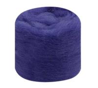 Wool Roving Needle Felting Blue Colors Wool Felting Fibre Handmade Material for Beginners Needle Felting DIY Product Making for DIY Crafts(12,50g)