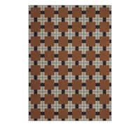 Wool rug A walk in the park, Evelina Kroon Ochre 140x200