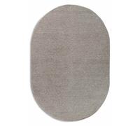 Wool Rug Francois Beige - 160X130 cm oval