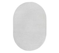 Wool Rug Francois Natural White - 160X130 cm oval