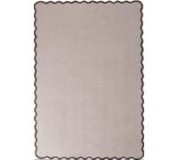 Origins Scalloped Elsie Natural/Brown in Natural | Size: 120 cm x 170 cm Origins Natural 120 cm x 170 cm