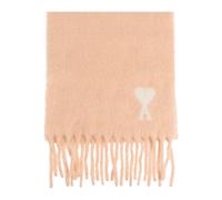 Wool scarf, unisex, Ami Paris, Winter Scarves, Pink, ONE SIZE, Accessories ONE SIZE