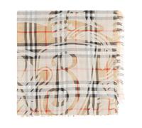 Wool Scarf - unisex - Burberry - Scarves - Beige - ONE SIZE - Accessories ONE SIZE
