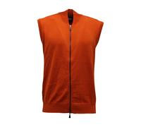 Wool Sleeveless Jumper Tamarindo Bomber - male - Alpha Studio - Waistcoats - Orange - XL - Jackets XL