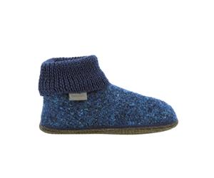Wool Slipper Boots Gottstein Venture Bleu 43